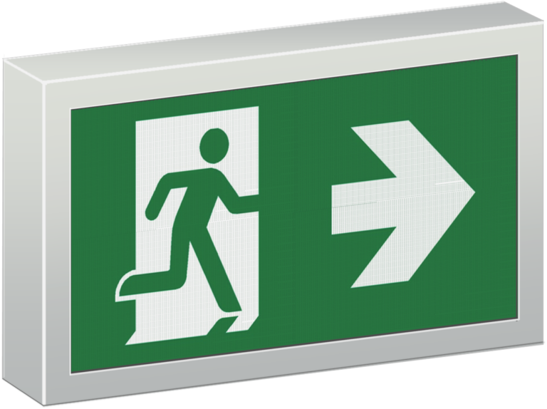 The Athena Range | Dynamic Emergency Exit Signage – Evaclite